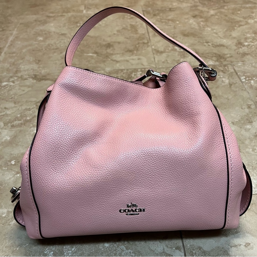 SOLD:Coach Pink Leather Women's Bag